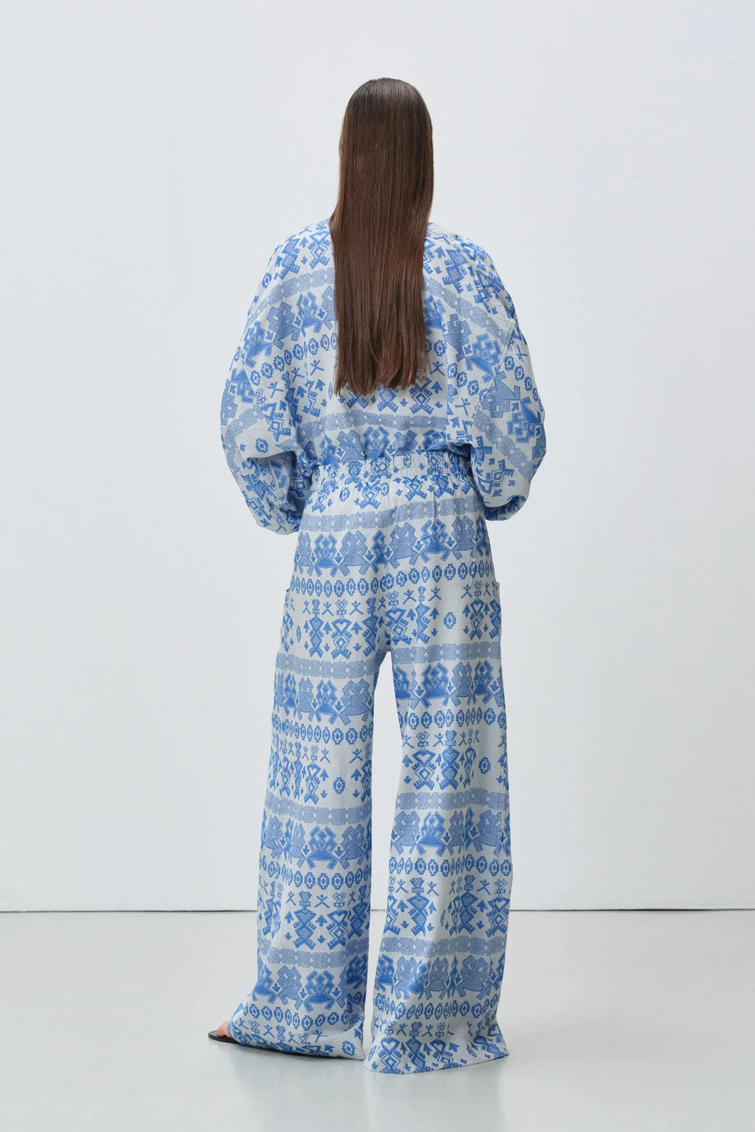 Devotion Twins LUMEN Pants Jacquard Blue 026.409G