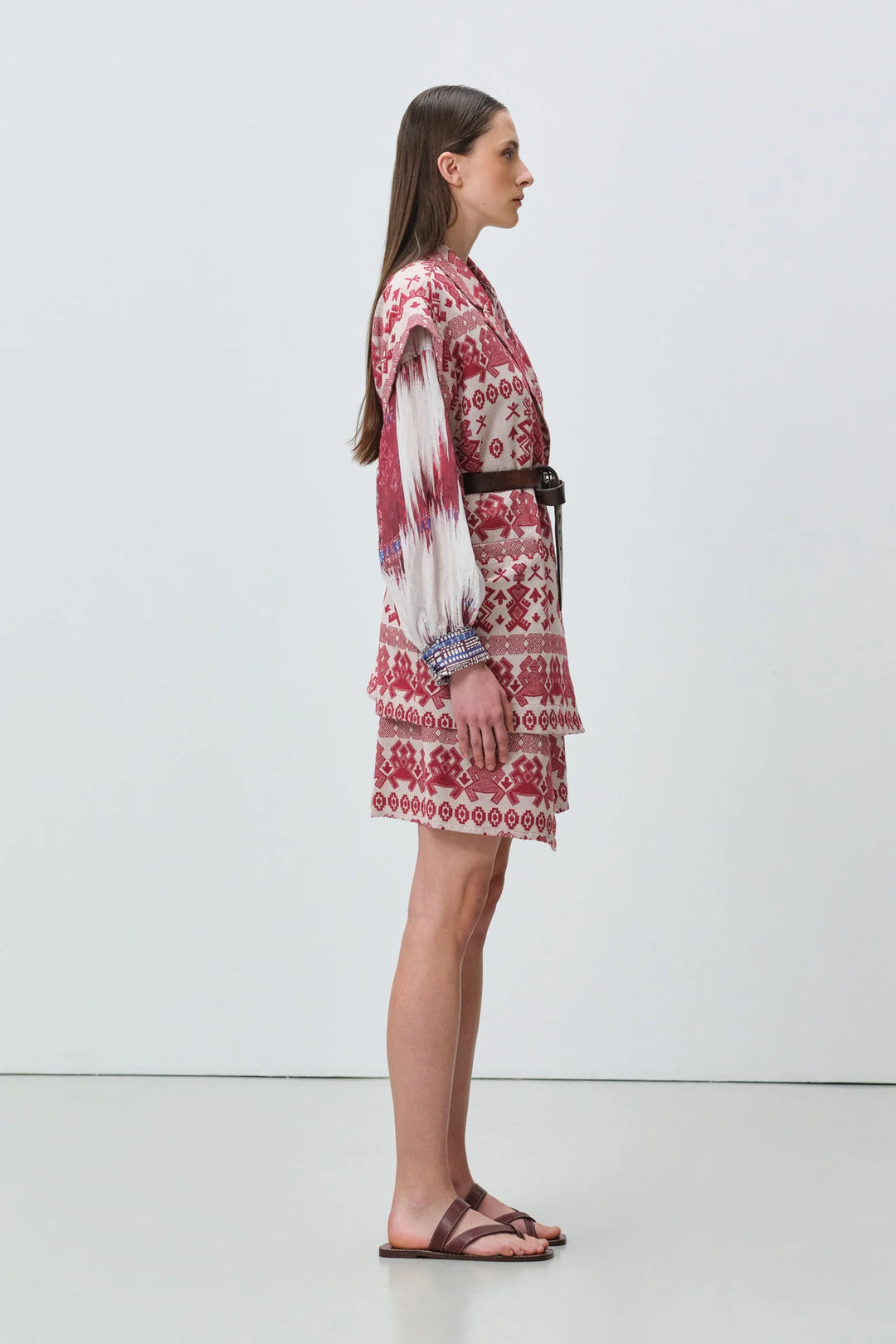 Devotion Twins FERM Sleeveless Jacquard Jacket 026.024G