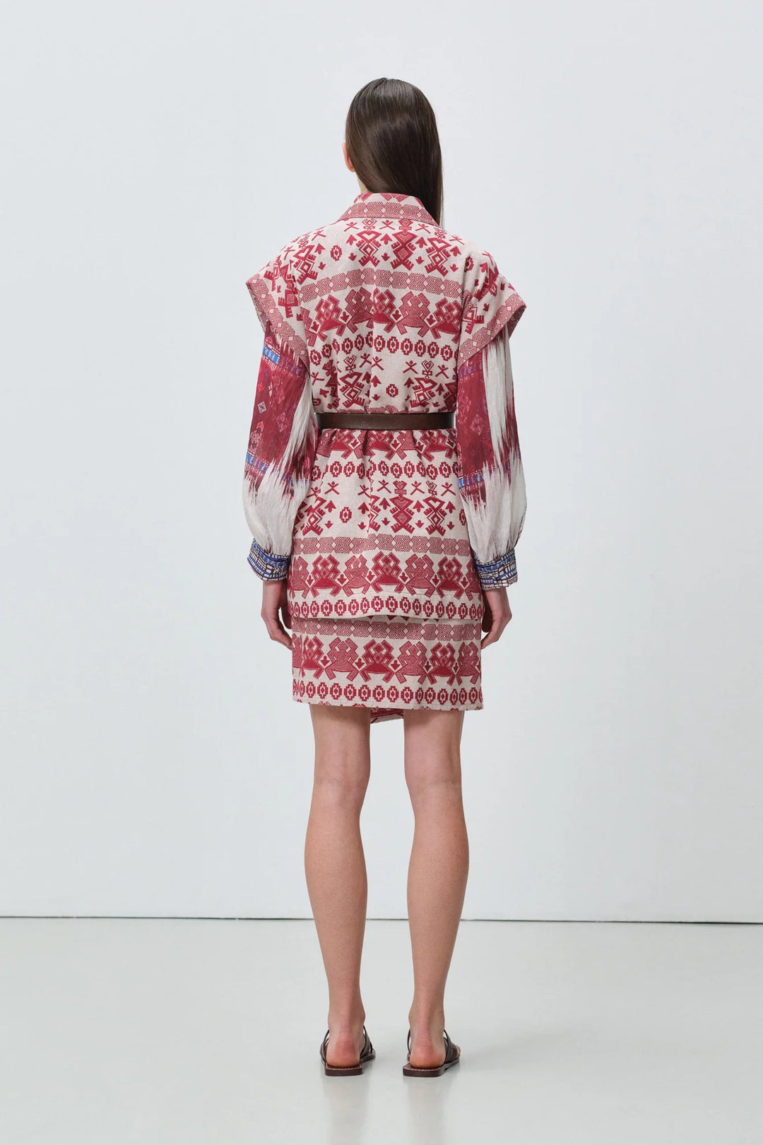 Devotion Twins FERM Sleeveless Jacquard Jacket 026.024G