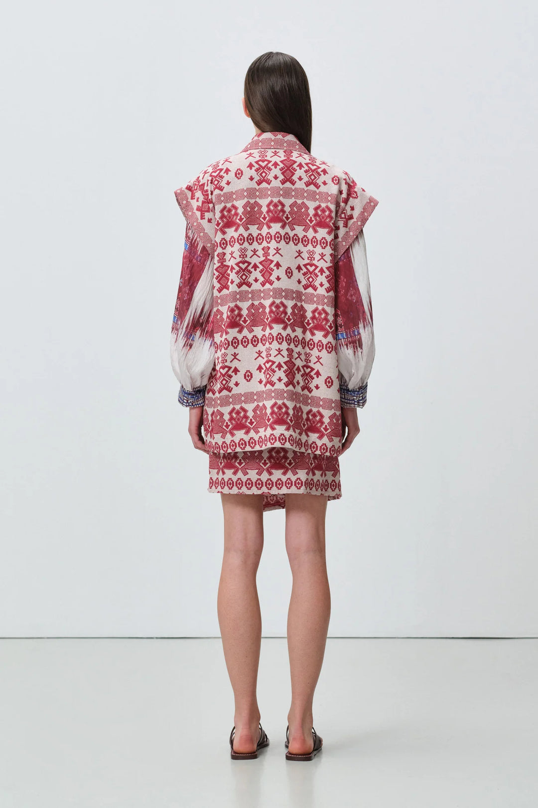 Devotion Twins FERM Sleeveless Jacquard Jacket 026.024G