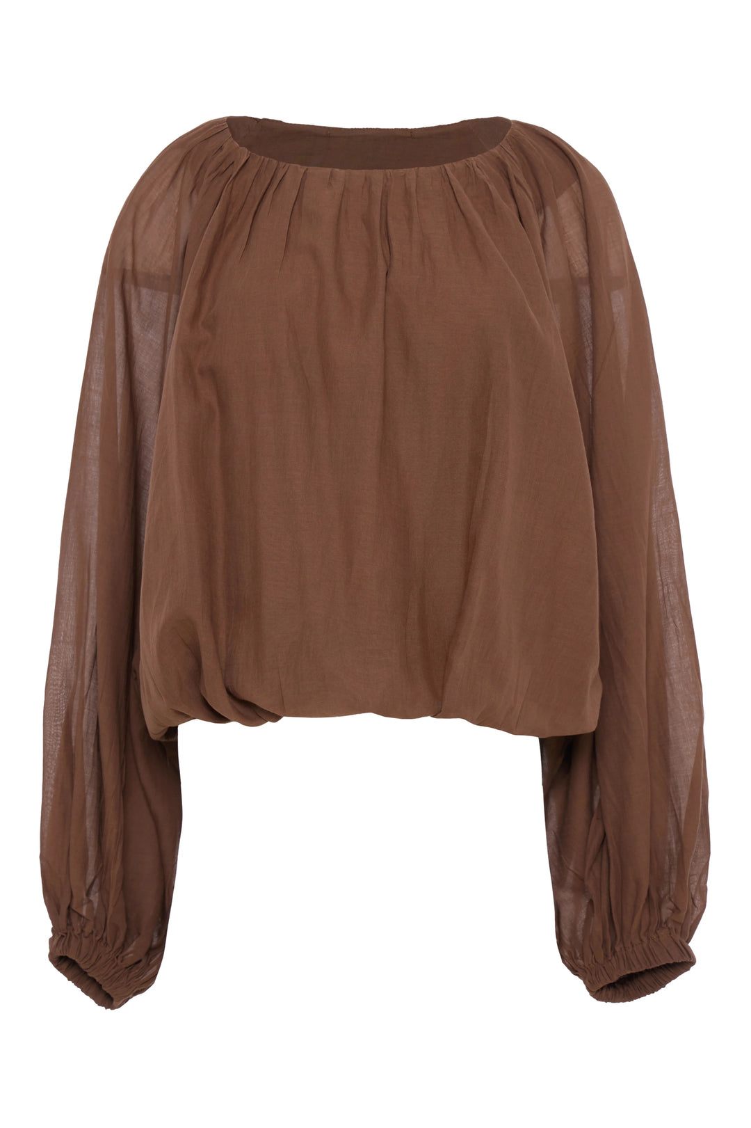 Devotion Twins WILLOW Blouse Voile Brown 026.026G