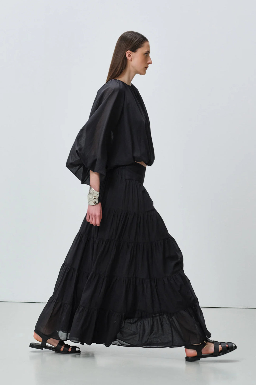 Devotion Twins WILLOW Blouse Voile Black 026.026G