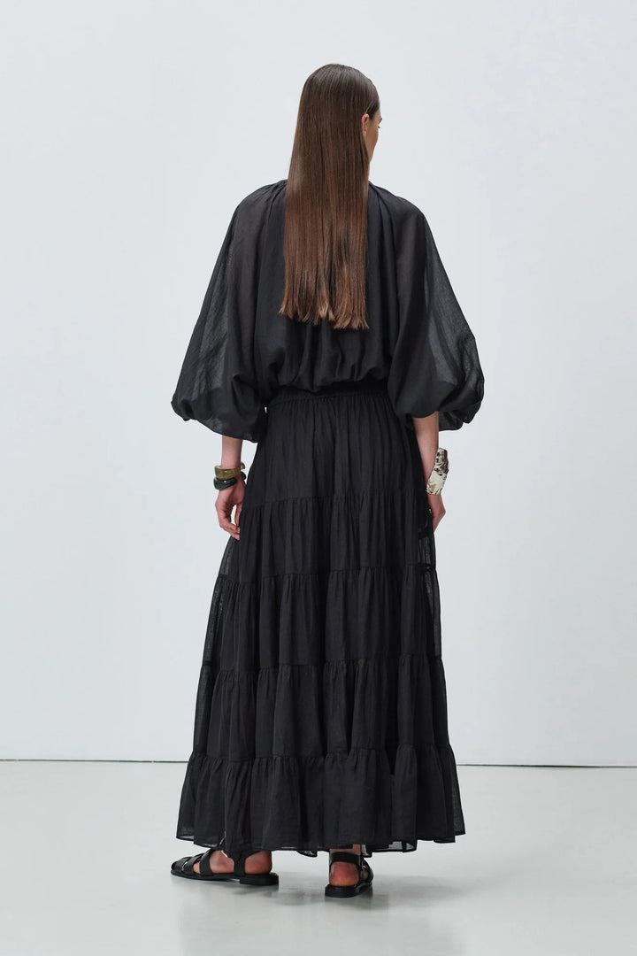 Devotion Twins WILLOW Blouse Voile Black 026.026G