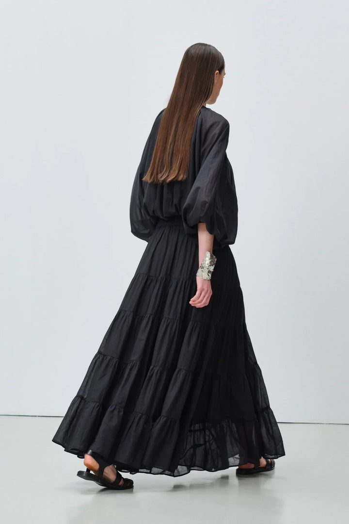 Devotion Twins WILLOW Blouse Voile Black 026.026G