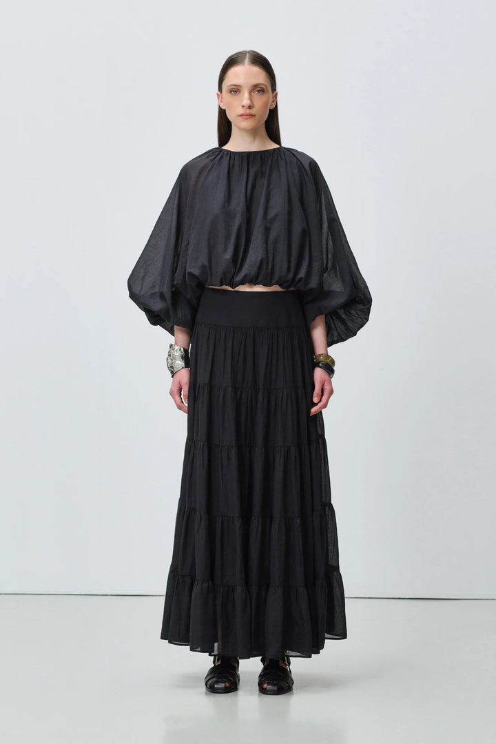 Devotion Twins WILLOW Blouse Voile Black 026.026G