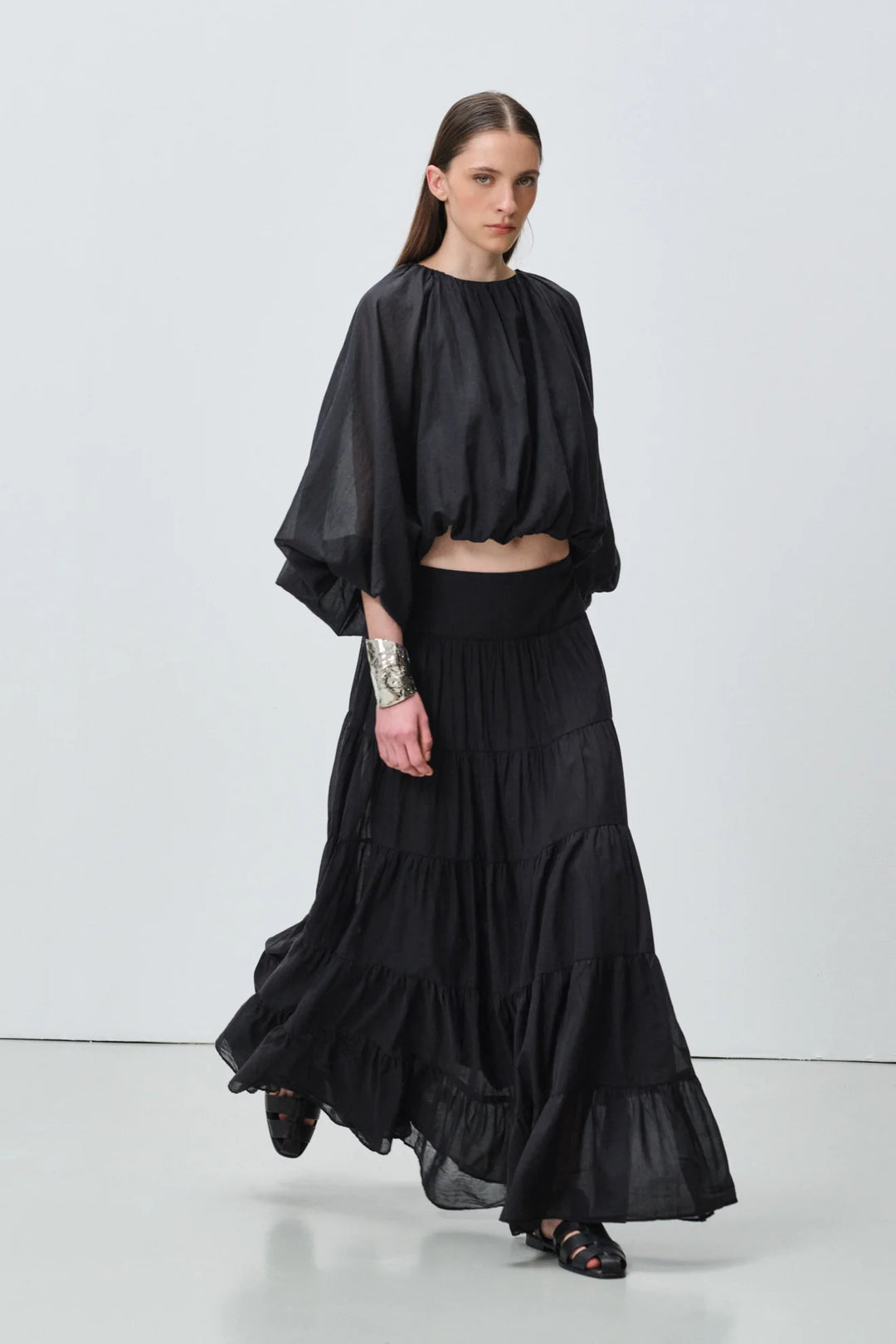 Devotion Twins WILLOW Blouse Voile Black 026.026G