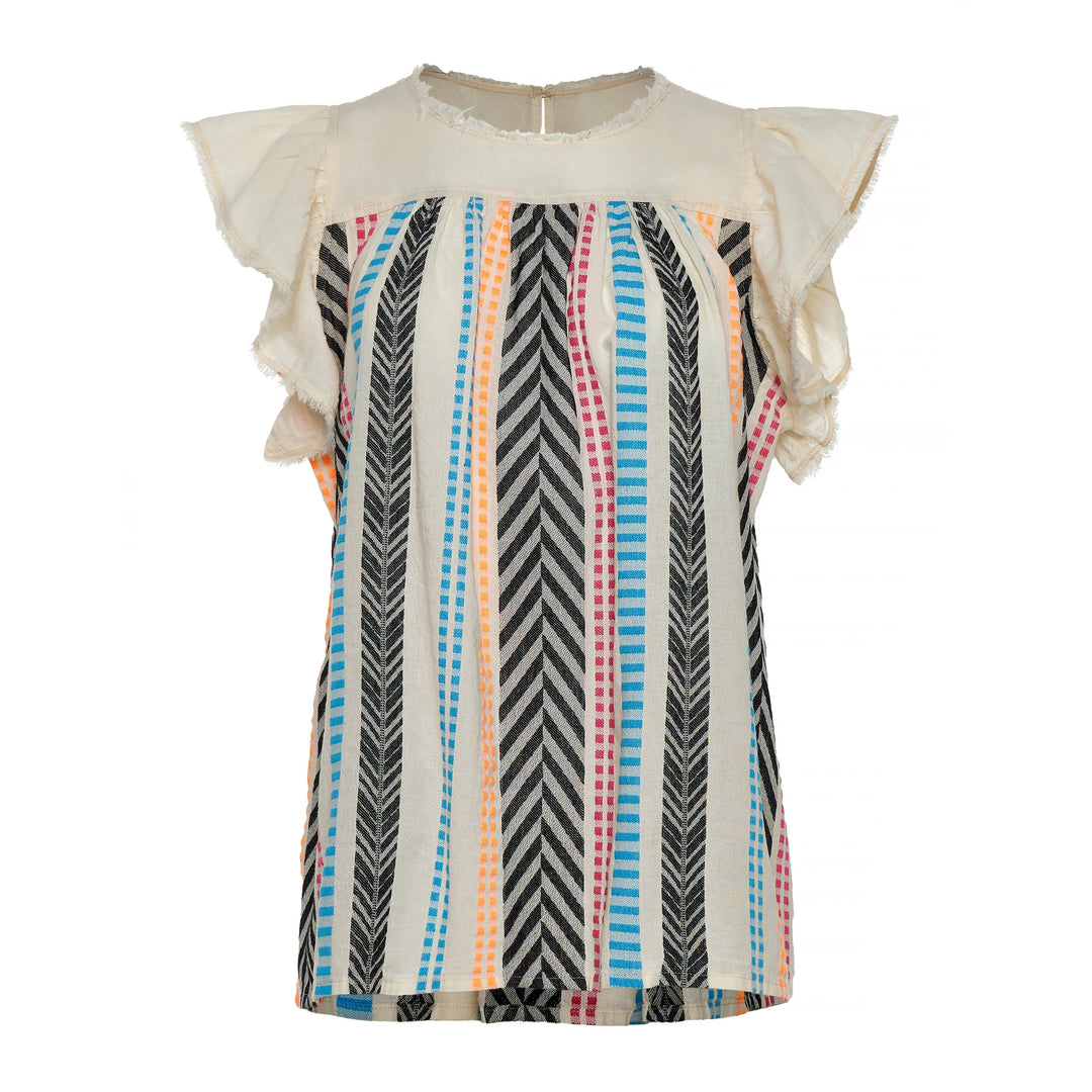 Devotion Twins ZARINA Blouse Jacqard Multicolor 026.061G
