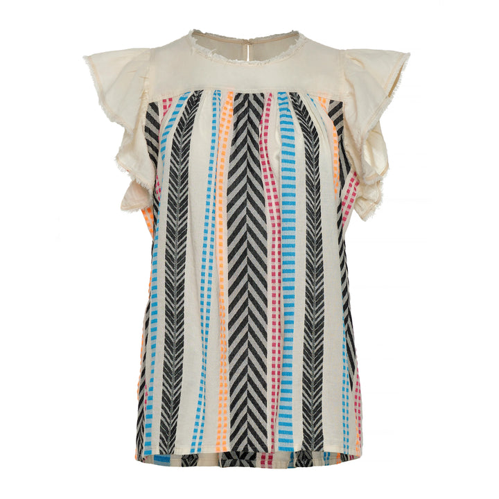 Devotion Twins ZARINA Blouse Jacqard Multicolor 026.061G
