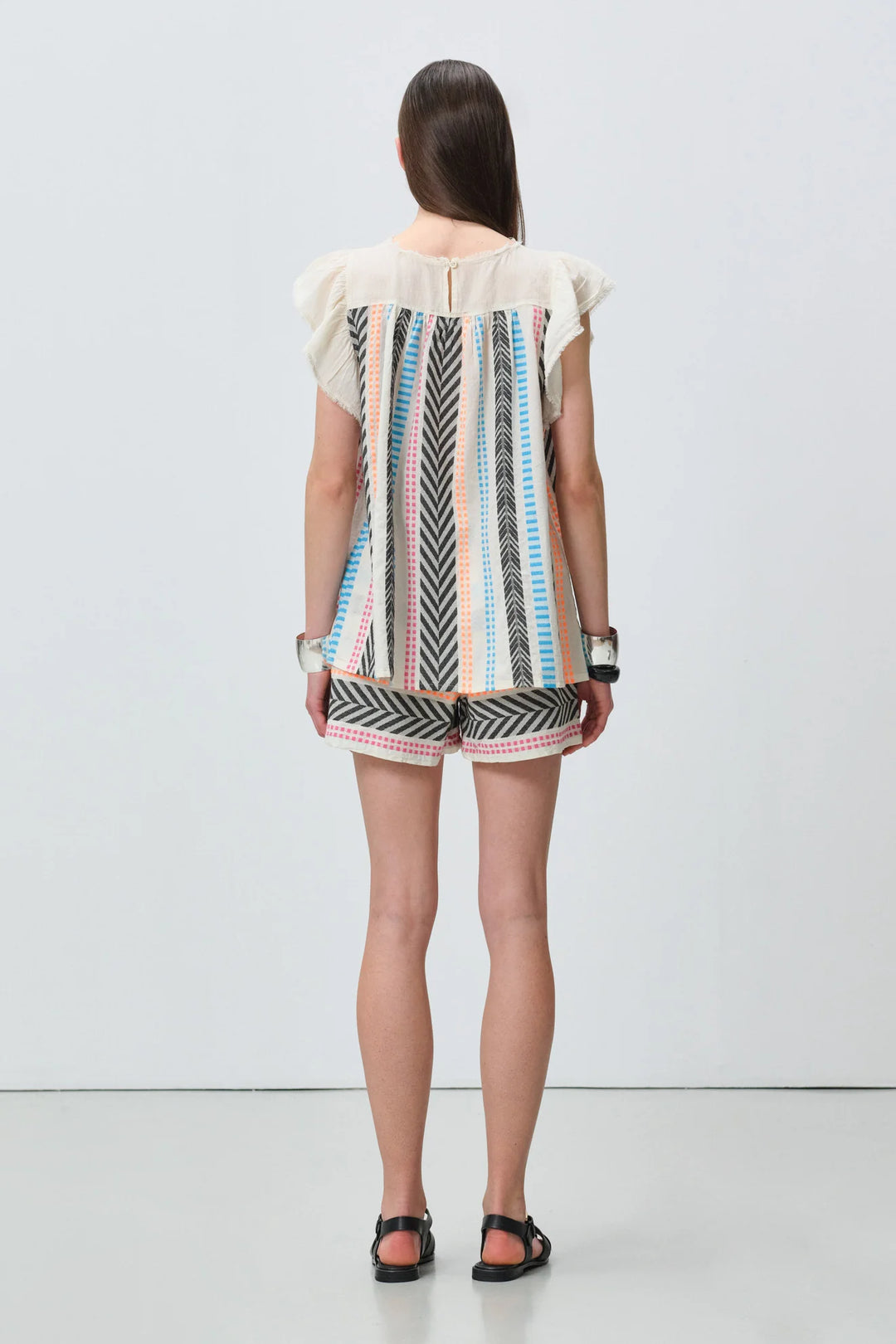 Devotion Twins ZARINA Blouse Jacqard Multicolor 026.061G
