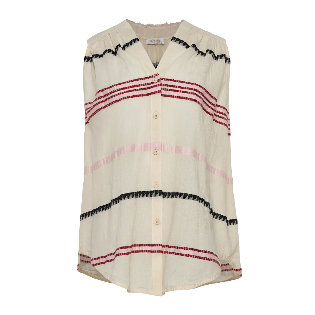 Devotion Twins NORESSA Shirt Jacquard Off White 026.064G