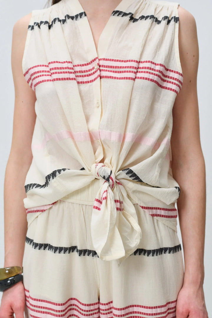 Devotion Twins NORESSA Shirt Jacquard Off White 026.064G