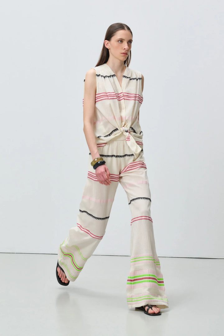 Devotion Twins NORESSA Shirt Jacquard Off White 026.064G