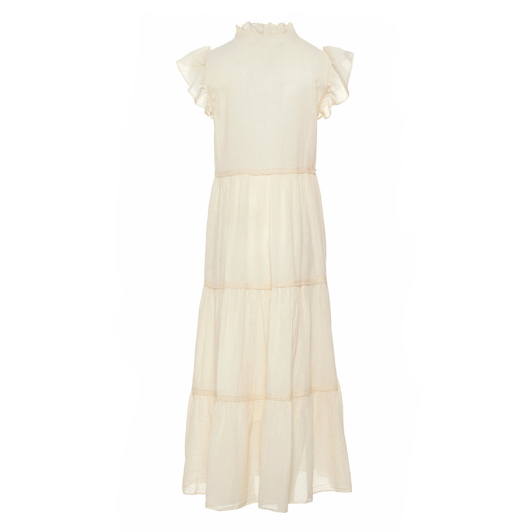 Devotion Twins REVERIE Dress With Lace Gaze Off White 026.308G