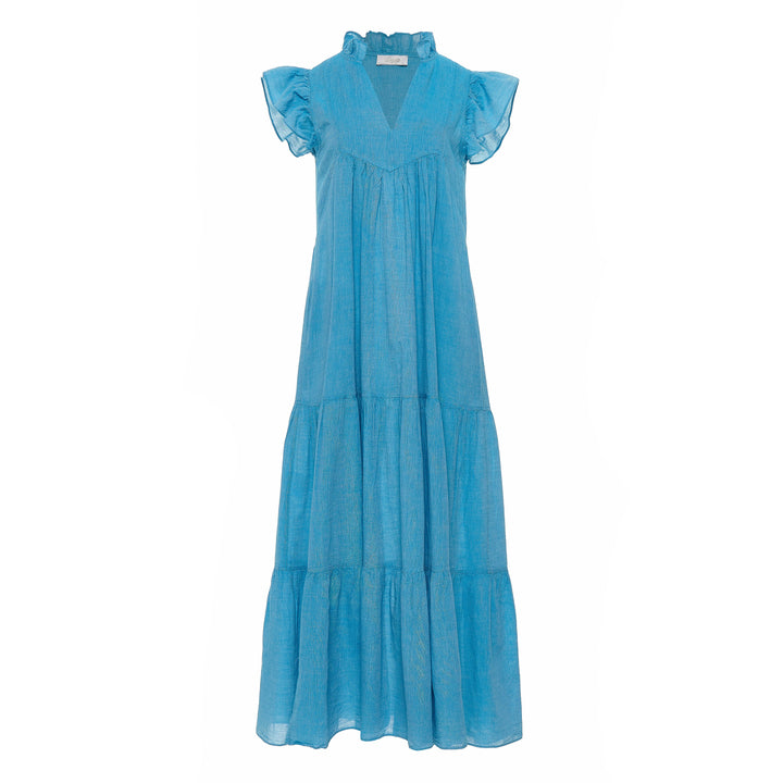 Devotion Twins LUNAIRE Dress Gaze Turquoise 026.336G