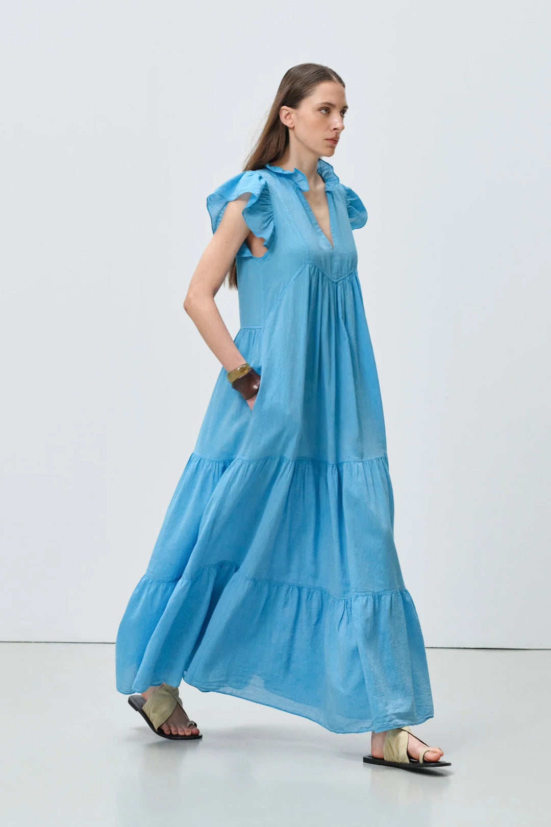 Devotion Twins LUNAIRE Dress Gaze Turquoise 026.336G