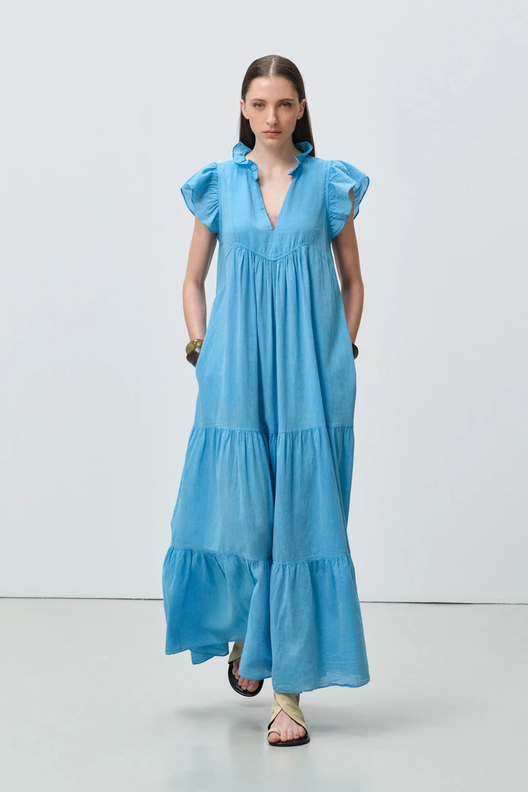 Devotion Twins LUNAIRE Dress Gaze Turquoise 026.336G