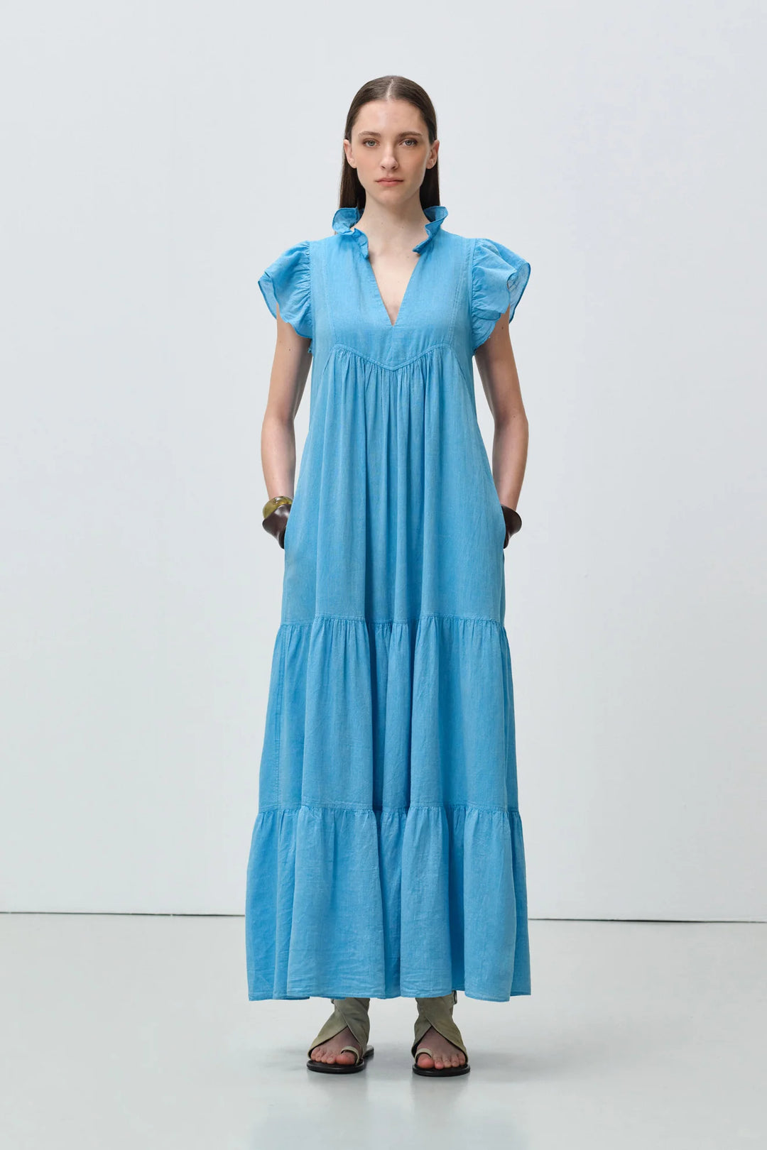 Devotion Twins LUNAIRE Dress Gaze Turquoise 026.336G