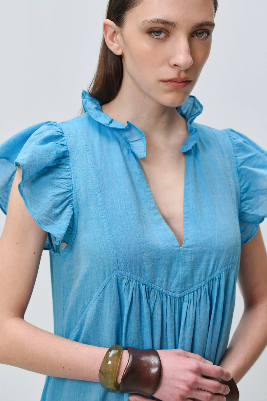 Devotion Twins LUNAIRE Dress Gaze Turquoise 026.336G
