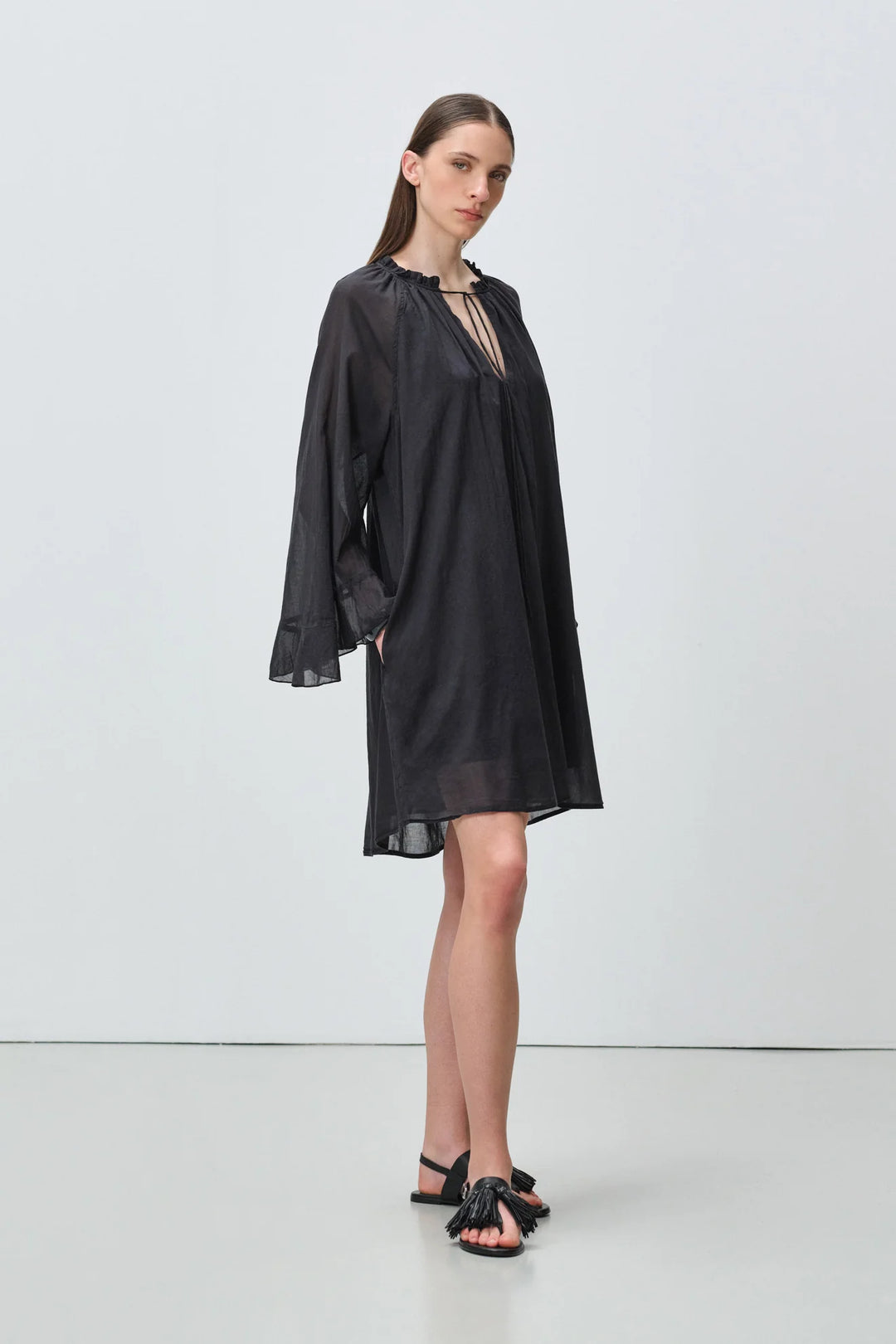 Devotion Twins NIVEA Dress Voile Black 026.347G