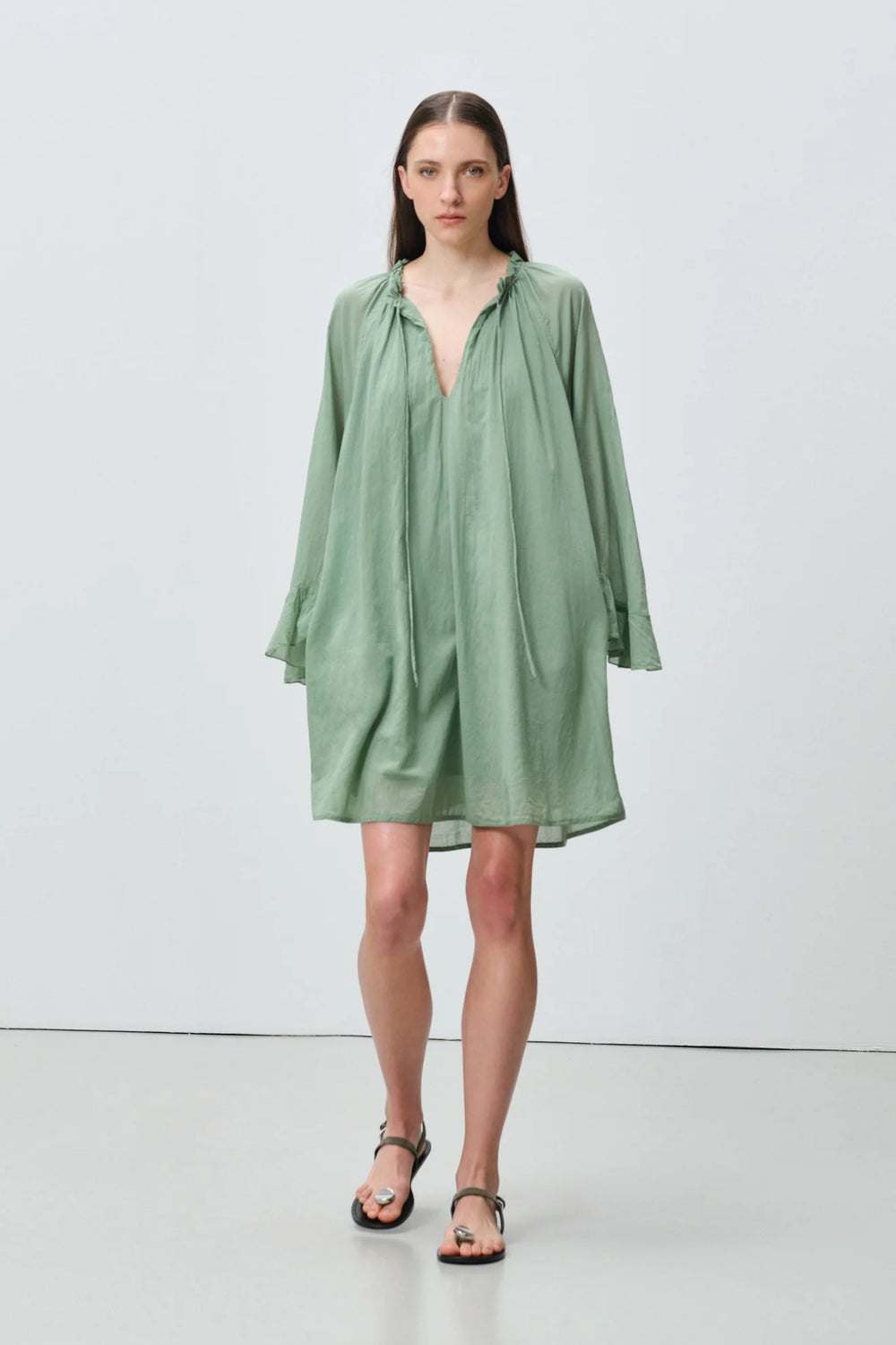Devotion Twins NIVEA Dress Voile Green 026.347G