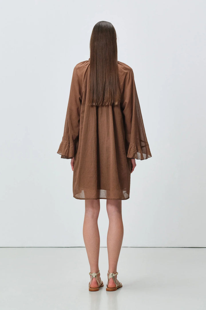Devotion Twins NIVEA Dress Voile Brown 026.347G