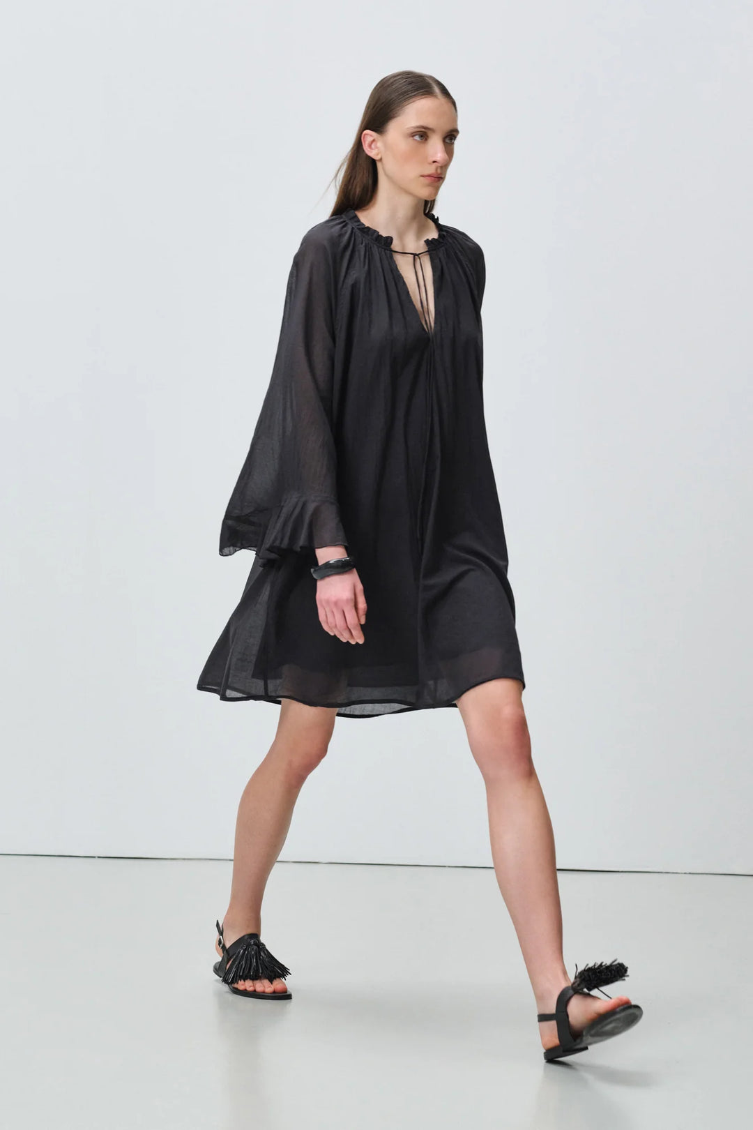 Devotion Twins NIVEA Dress Voile Black 026.347G