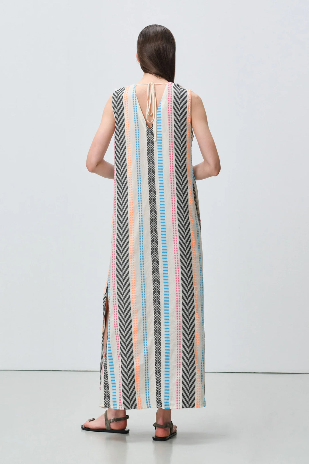 Devotion Twins  FLORENZA Dress Ruffle Jacquard Multicolor 026.380G