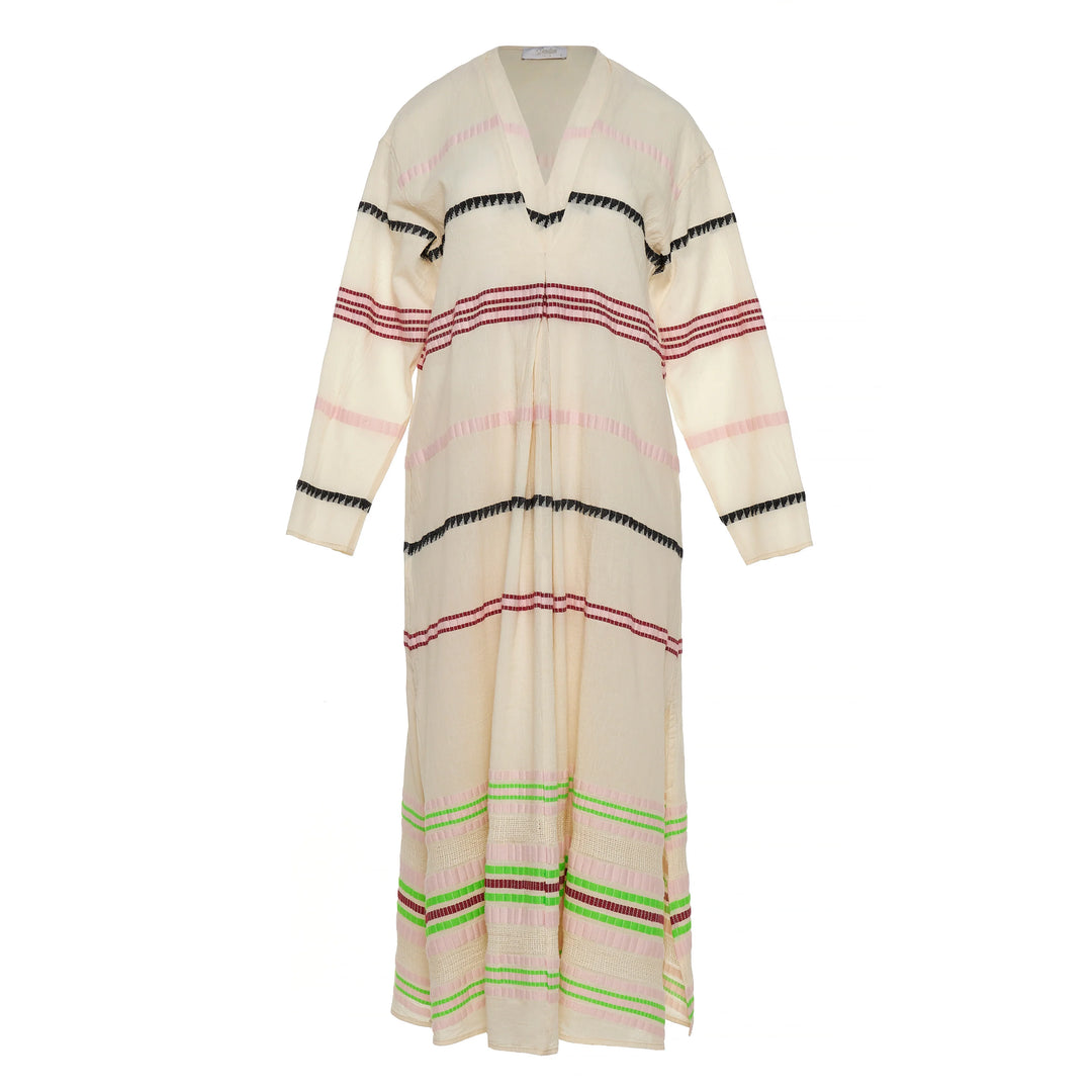 Devotion Twins AVALISSE Dress With Inner Lining Off White 026.382G