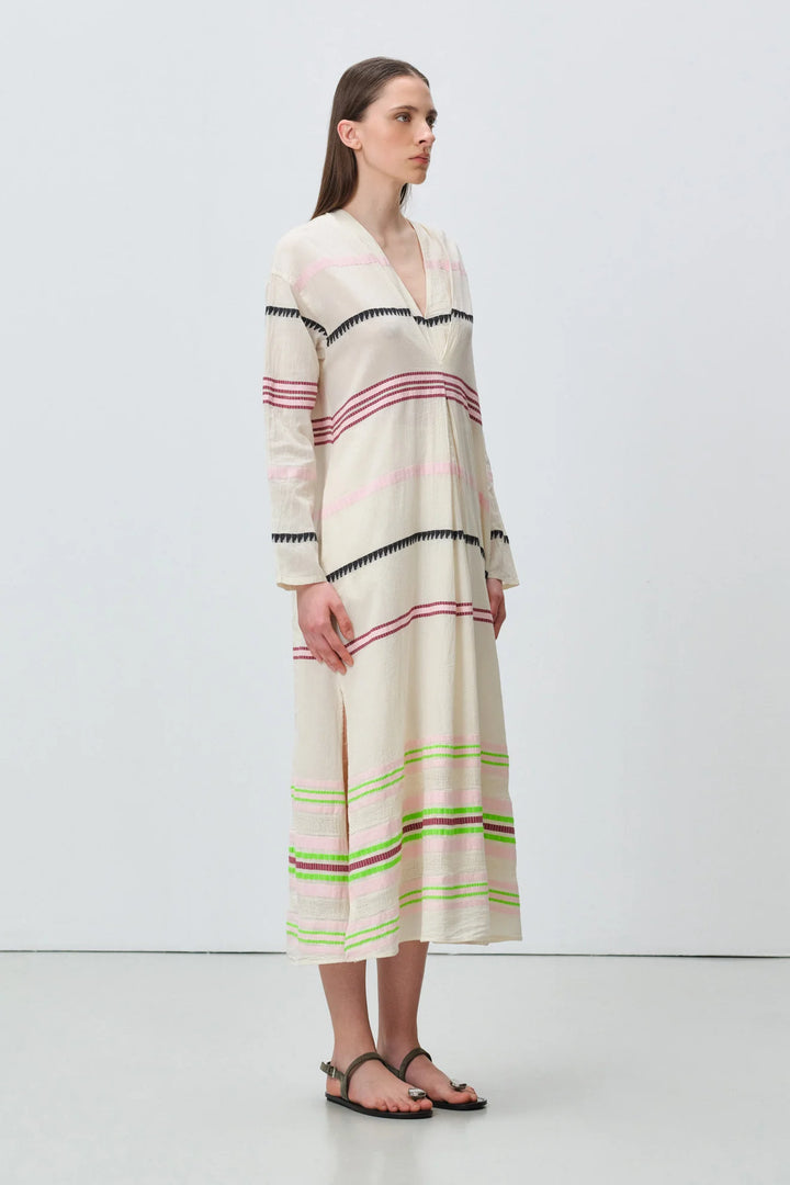 Devotion Twins AVALISSE Dress With Inner Lining Off White 026.382G