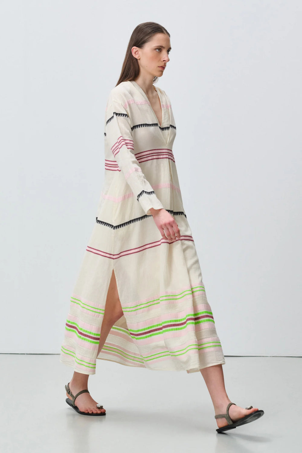 Devotion Twins AVALISSE Dress With Inner Lining Off White 026.382G