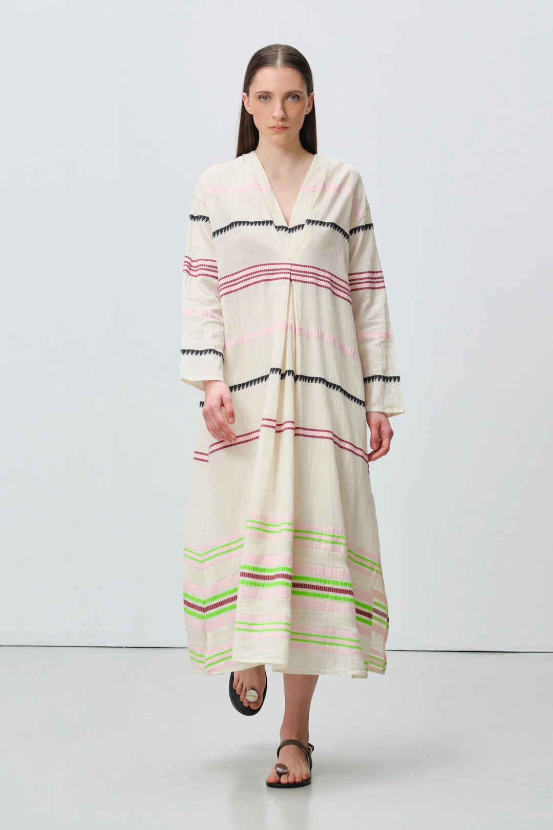 Devotion Twins AVALISSE Dress With Inner Lining Off White 026.382G