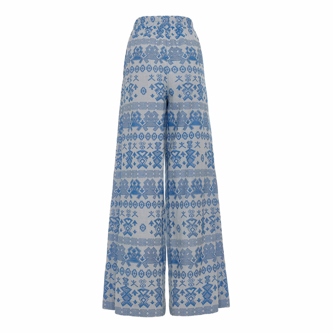 Devotion Twins LUMEN Pants Jacquard Blue 026.409G