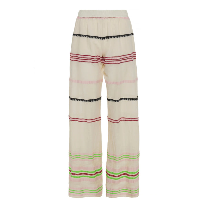 Devotion Twins VELOURA Pants Jacquard Off White 026.423G