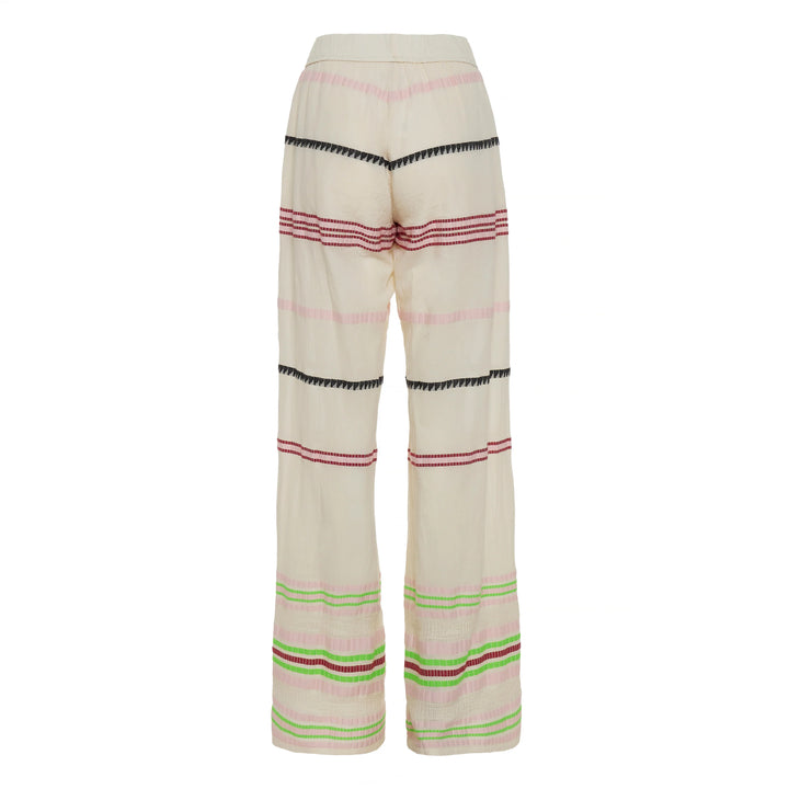 Devotion Twins VELOURA Pants Jacquard Off White 026.423G
