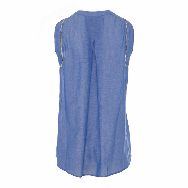 Devotion Twins MUSE Shirt with Lace Light Blue 026.003G