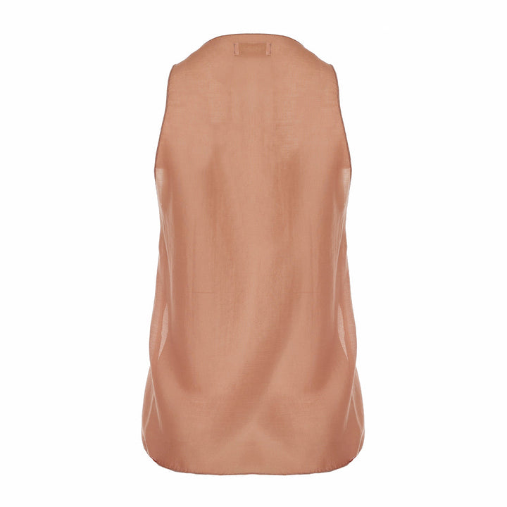 Devotion Twins LUSTER powder mouwloze top 026.007G