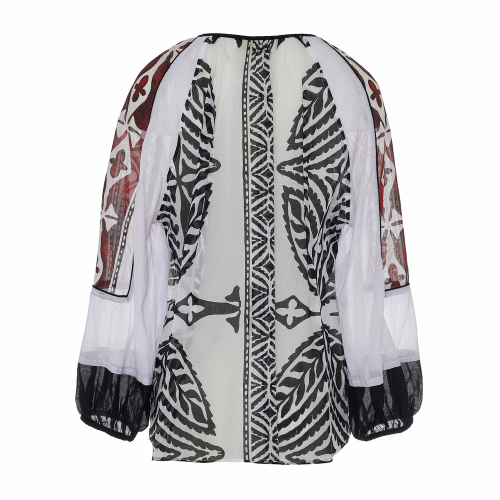 Devotion Twins SEAWIND katoenen bohemian blouse 026.011G