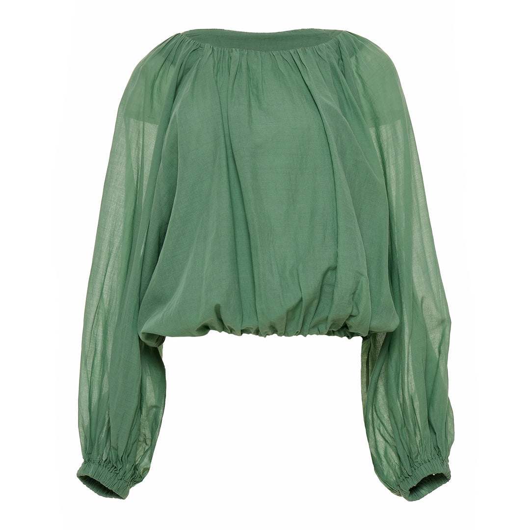 Devotion Twins WILLOW Blouse Voile Green 026.026G