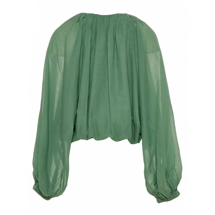 Devotion Twins WILLOW Blouse Voile Green 026.026G