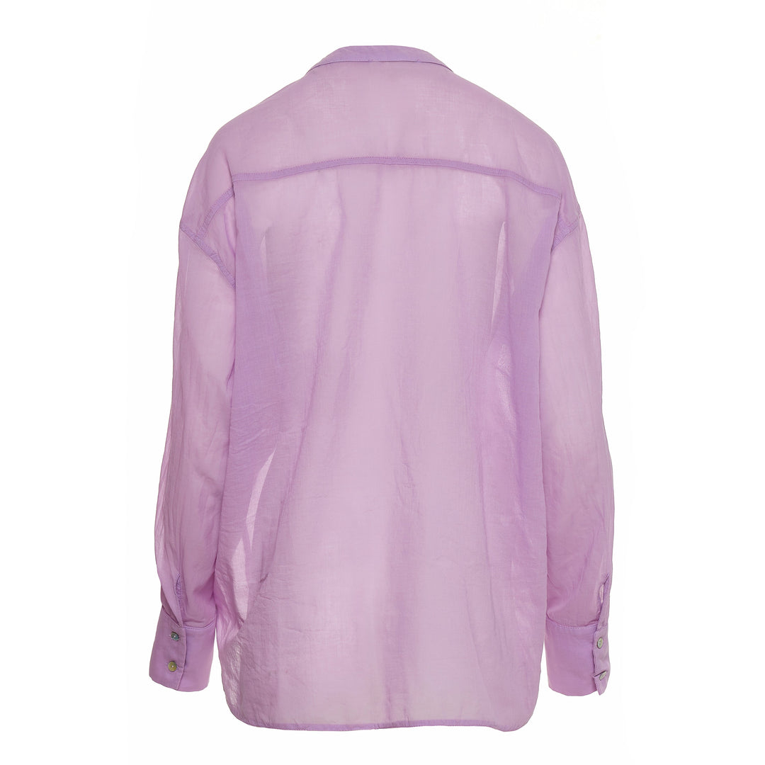 Devotion Twins PALM Shirt Voile Lila 026.028G