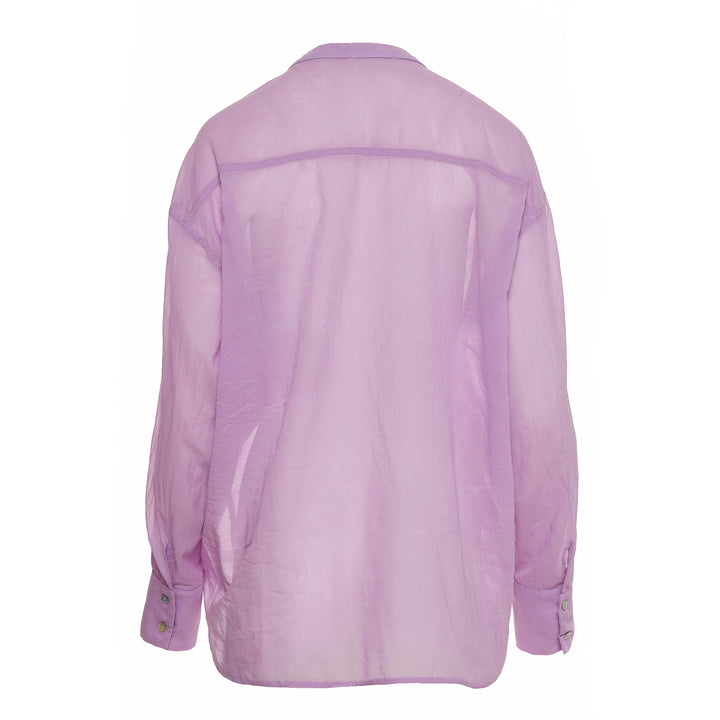 Devotion Twins PALM Shirt Voile Lila 026.028G
