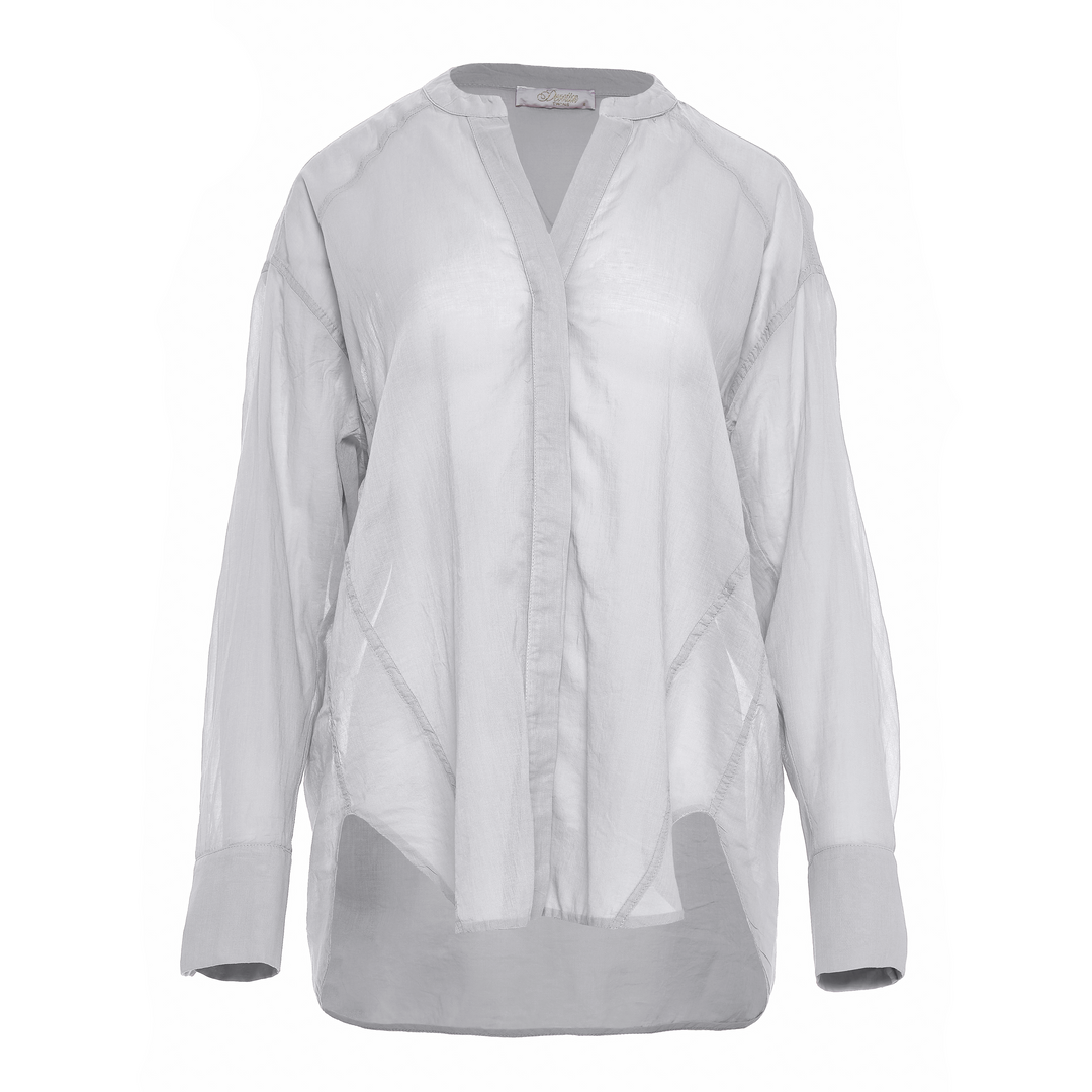 Devotion Twins PALM Shirt Voile White 026.028G