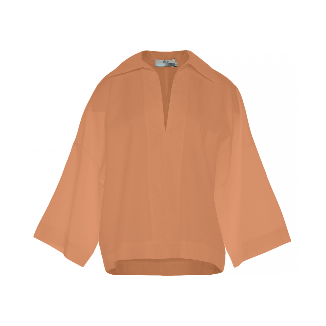 Devotion Twins FABLE Blouse Popline Beige 026.033G