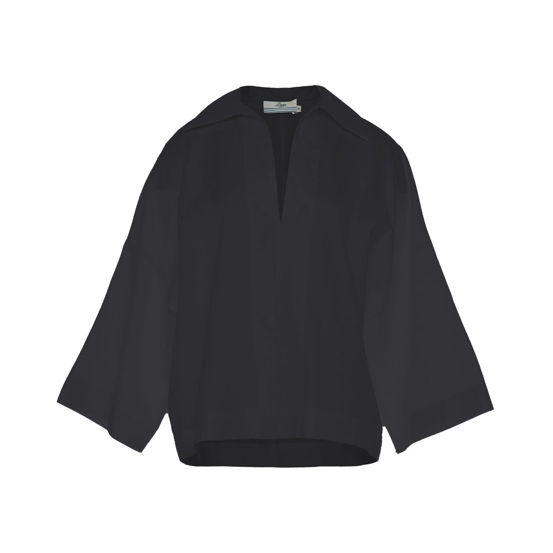 Devotion Twins FABLE Blouse Popline Black 026.033G