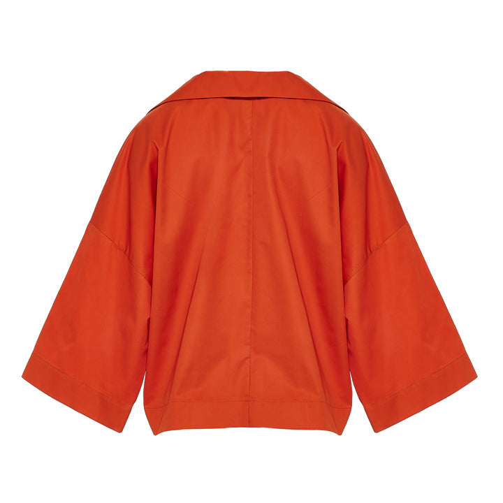Devotion Twins FABLE Blouse Poplin Dark Orange 026.033G