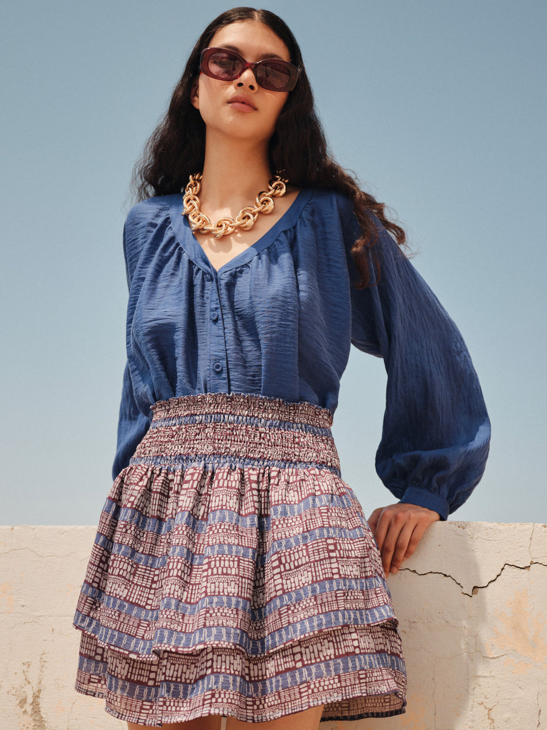 Devotion Twins VAGARI Shirt Petit Blue 026.034G