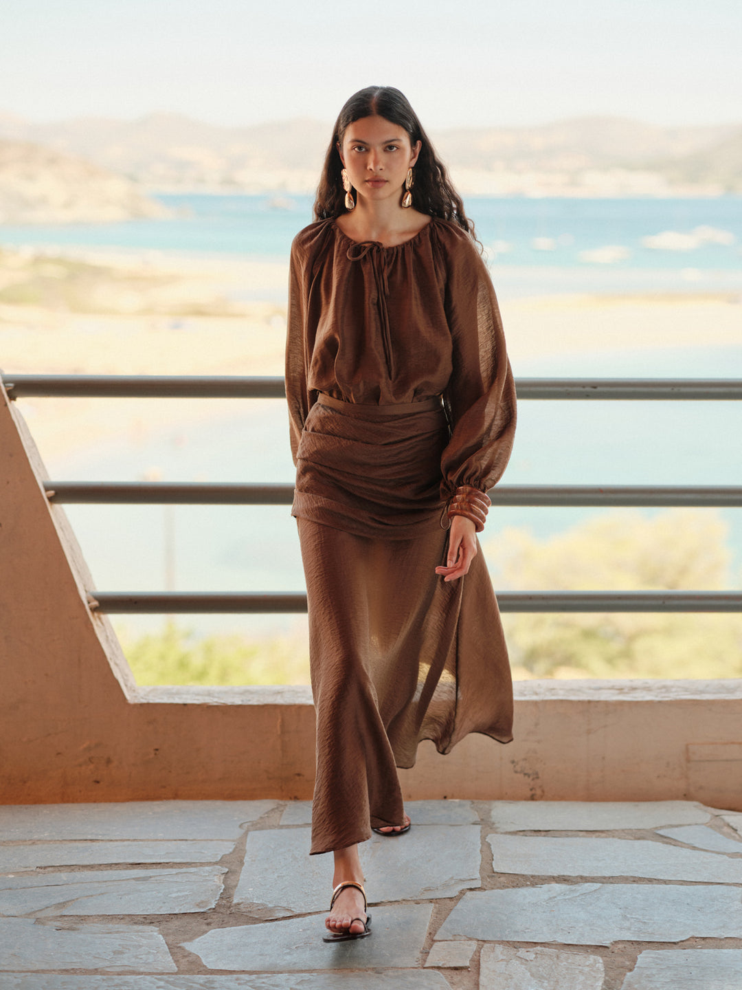 Devotion Twins NOMAD Blouse Petit Chocolate