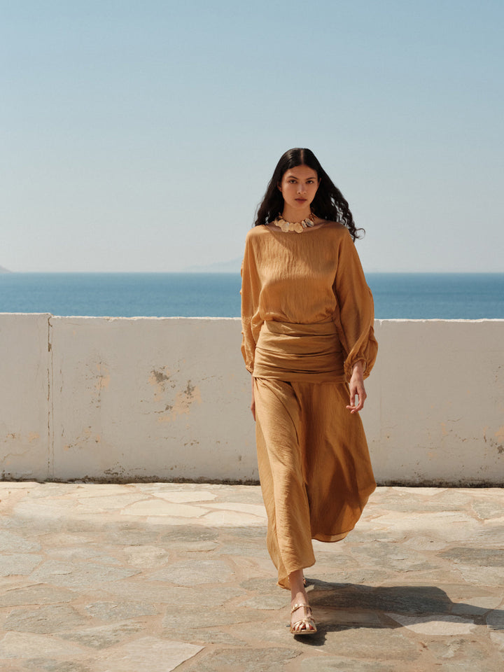 Devotion Twins SOLARA Blouse Petit Dark Gold 026.036G