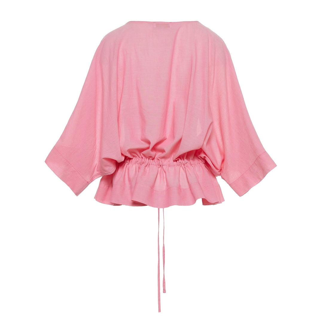 Devotion Twins INDIGO Blouse Gaze Pink 026.037G