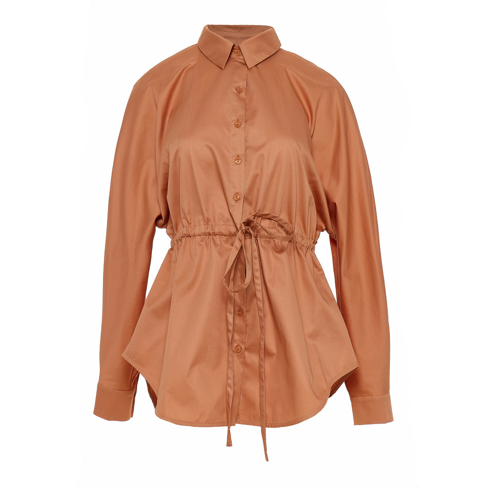 Devotion Twins REAL Shirt Poplin Beige 026.040G